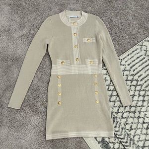 Chantal #5 Dress (Nude)